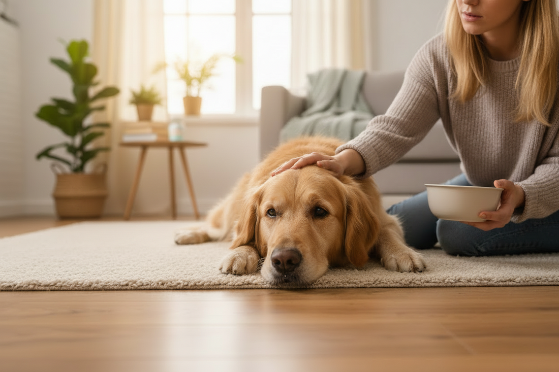 Mi perro tiene diarrea y gases: qué hacer y cómo ayudarle
